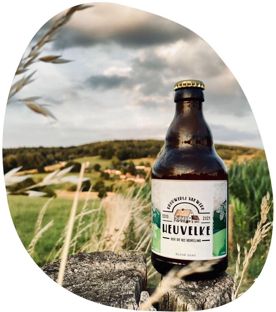Heuvelke Blond bier van Brouwerij Vakwerk